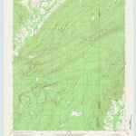 United States Geological Survey Lane NE, OK (1957, 24000-Scale) digital map