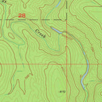 United States Geological Survey Lane NW, OK (1957, 24000-Scale) digital map