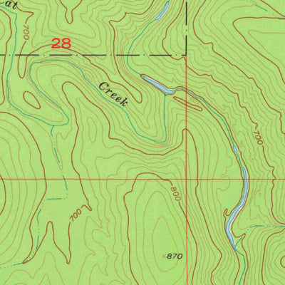 United States Geological Survey Lane NW, OK (1957, 24000-Scale) digital map