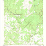 United States Geological Survey Lane, OK (1957, 24000-Scale) digital map