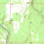 United States Geological Survey Lane, OK (1957, 24000-Scale) digital map