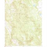 United States Geological Survey Lane Reservoir, CA (1990, 24000-Scale) digital map