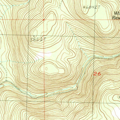 United States Geological Survey Lane Reservoir, CA (1990, 24000-Scale) digital map