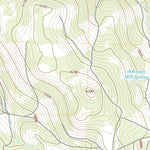 United States Geological Survey Lane Reservoir, CA (2021, 24000-Scale) digital map