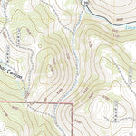 United States Geological Survey Lane Reservoir, CA (2021, 24000-Scale) digital map