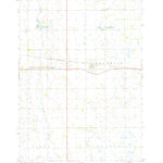 United States Geological Survey Lane, SD (1973, 24000-Scale) digital map