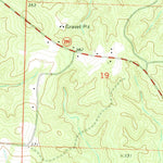 United States Geological Survey Laneburg, AR (1973, 24000-Scale) digital map