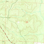 United States Geological Survey Laneburg, AR (1973, 24000-Scale) digital map