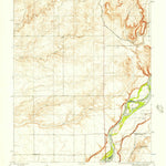 United States Geological Survey Lanes Bridge, CA (1946, 24000-Scale) digital map
