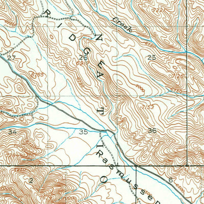 United States Geological Survey Lanes Creek, ID (1915, 62500-Scale) digital map