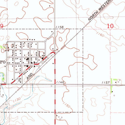 United States Geological Survey Lanesboro, IA (1980, 24000-Scale) digital map
