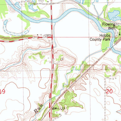 United States Geological Survey Lanesboro, IA (1980, 24000-Scale) digital map