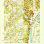 United States Geological Survey Lanesville, IN-KY (1951, 24000-Scale) digital map