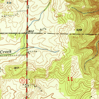 United States Geological Survey Lanesville, IN-KY (1951, 24000-Scale) digital map