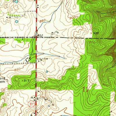United States Geological Survey Lanesville, IN-KY (1960, 24000-Scale) digital map