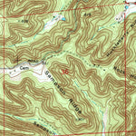 United States Geological Survey Lanesville, IN-KY (1982, 24000-Scale) digital map