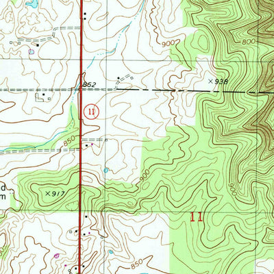 United States Geological Survey Lanesville, IN-KY (1985, 24000-Scale) digital map
