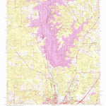United States Geological Survey Lanett North, AL-GA (1964, 24000-Scale) digital map