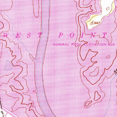 United States Geological Survey Lanett North, AL-GA (1964, 24000-Scale) digital map