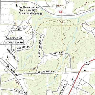 United States Geological Survey Lanett South, AL (2020, 24000-Scale) digital map