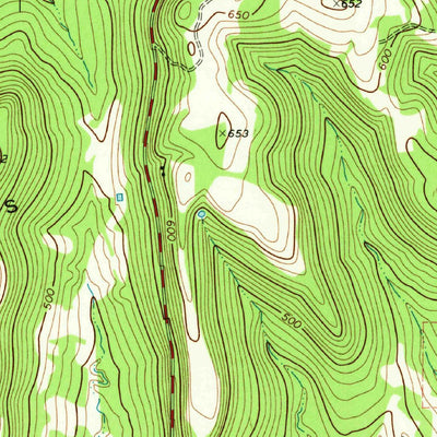 United States Geological Survey Laneville, TX (1973, 24000-Scale) digital map