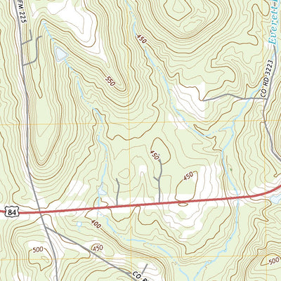United States Geological Survey Laneville, TX (2022, 24000-Scale) digital map