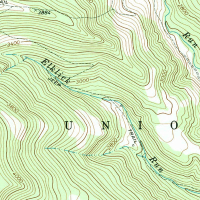 United States Geological Survey Laneville, WV (1969, 24000-Scale) digital map