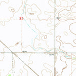 United States Geological Survey Langdon West, ND (1970, 24000-Scale) digital map