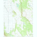 United States Geological Survey Langell Valley, OR (1988, 24000-Scale) digital map