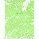 United States Geological Survey Langer Peak, ID (1972, 24000-Scale) digital map