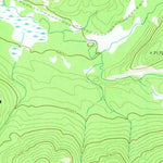 United States Geological Survey Langer Peak, ID (1972, 24000-Scale) digital map