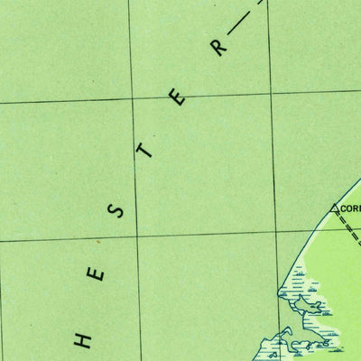 United States Geological Survey Langford Creek, MD (1943, 31680-Scale) digital map