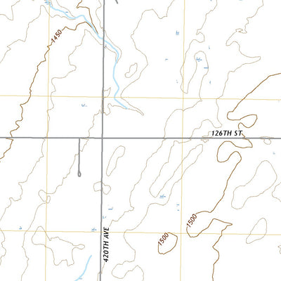 United States Geological Survey Langford, SD (2021, 24000-Scale) digital map