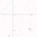 United States Geological Survey Langford SW, SD (1958, 24000-Scale) digital map