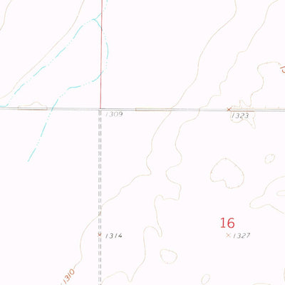 United States Geological Survey Langford SW, SD (1958, 24000-Scale) digital map