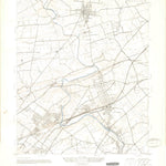 United States Geological Survey Langhorne, PA (1944, 24000-Scale) digital map