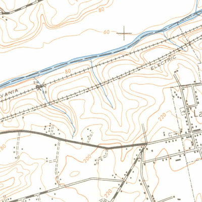 United States Geological Survey Langhorne, PA (1944, 24000-Scale) digital map