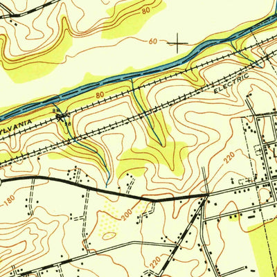 United States Geological Survey Langhorne, PA (1947, 24000-Scale) digital map