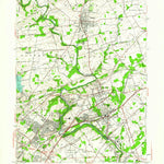 United States Geological Survey Langhorne, PA (1953, 24000-Scale) digital map