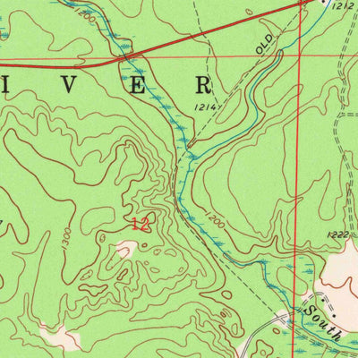 United States Geological Survey Langlade, WI (1973, 24000-Scale) digital map