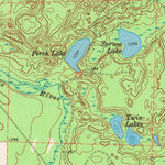 United States Geological Survey Langlade, WI (1973, 24000-Scale) digital map
