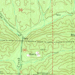 United States Geological Survey Langley, AR (1980, 24000-Scale) digital map