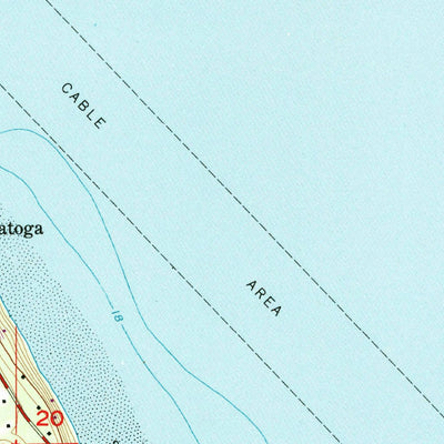 United States Geological Survey Langley, WA (1956, 24000-Scale) digital map