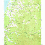 United States Geological Survey Langlois, OR (1954, 62500-Scale) digital map