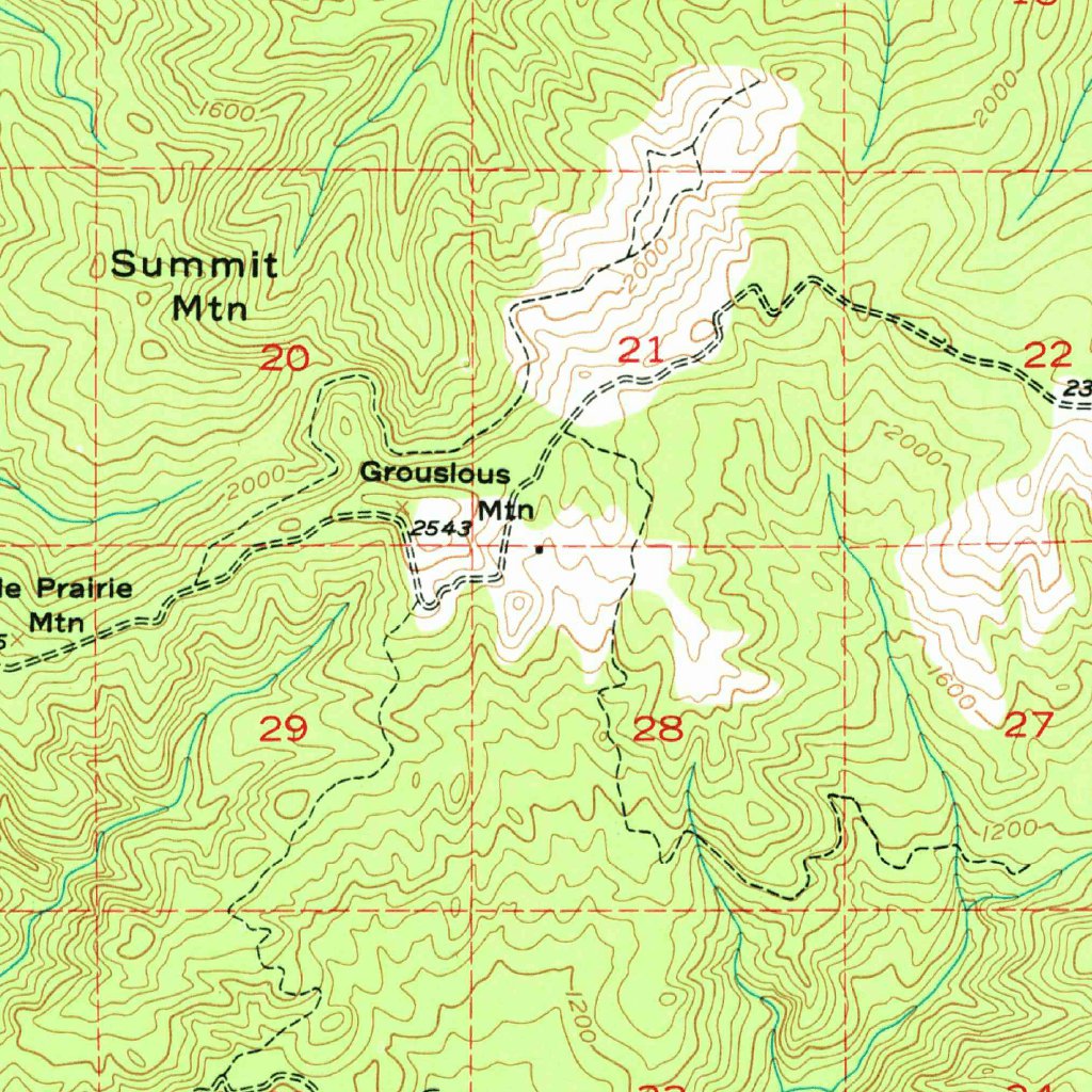 Langlois, OR (1954, 62500-Scale) Map by United States Geological Survey ...