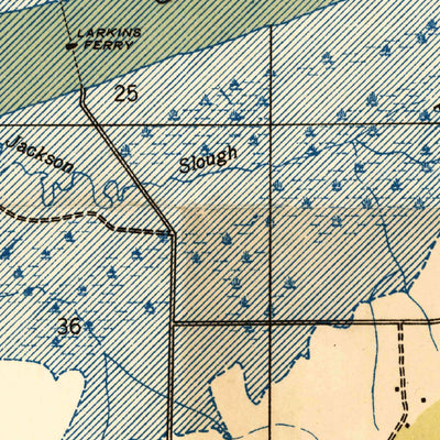 United States Geological Survey Langston, AL (1936, 24000-Scale) digital map
