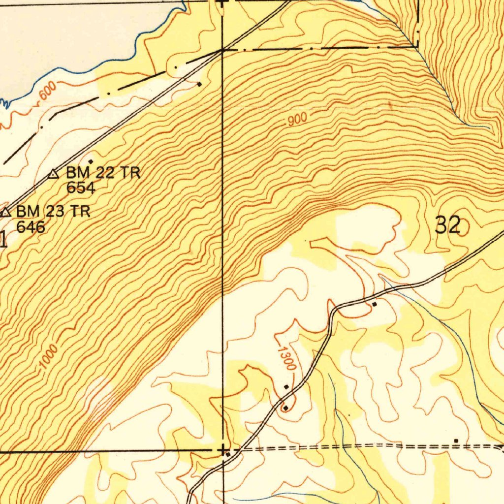 Langston, AL (1950, 24000Scale) Map by United States Geological Survey