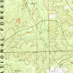 United States Geological Survey Langston, LA (1986, 24000-Scale) digital map