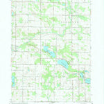 United States Geological Survey Langston, MI (1964, 24000-Scale) digital map