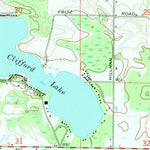 United States Geological Survey Langston, MI (1964, 24000-Scale) digital map